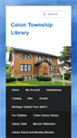 Mobile Screenshot of colonlibrary.org